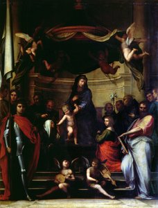 El matrimonio místico de Santa Catalina de Siena